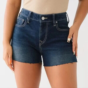 JENNIE MID RISE RAW HEM SHORT